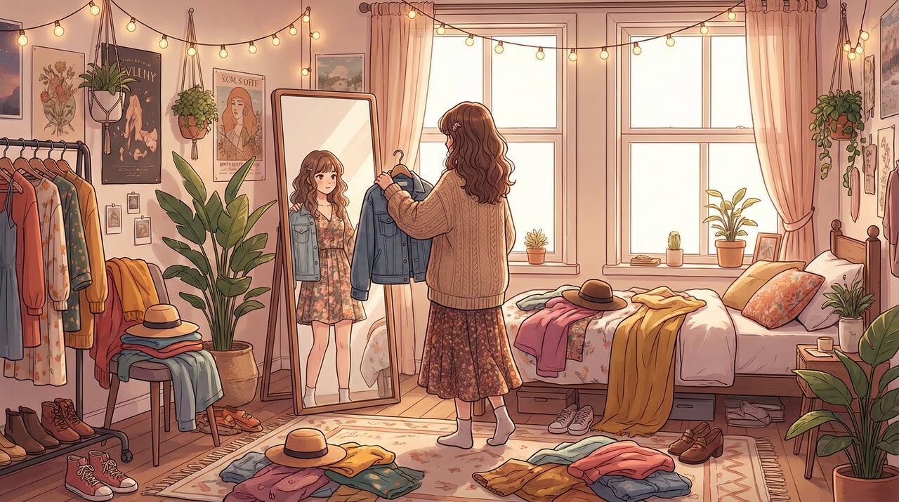 糖心vlog穿搭视频分享